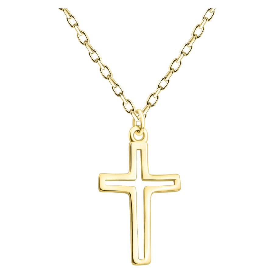 Hauptansicht von Kreuz Halskette in 925 Silber von Sofia Milani - N0551