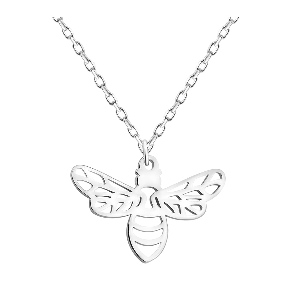 Hauptansicht von Bienen Halskette in 925 Silber von Sofia Milani - N0552
