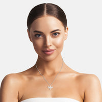 Modelansicht von Bienen Halskette in 925 Silber von Sofia Milani - N0552