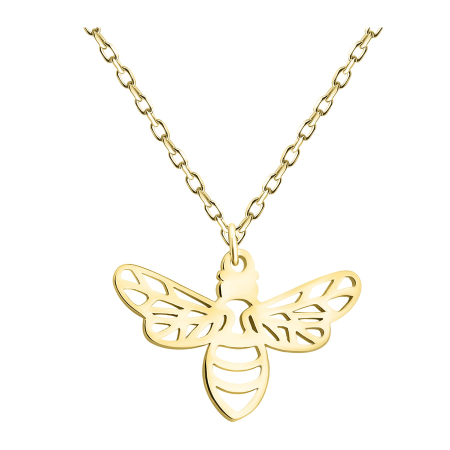 Hauptansicht von Bienen Halskette in 925 Silber von Sofia Milani - N0553