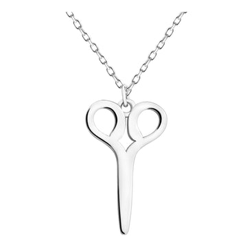Hauptansicht von Scheren Halskette in 925 Silber von Sofia Milani - N0558