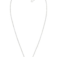 Vollansicht von Kreis Zirkonia Halskette in 925 Silber von Sofia Milani - N0560