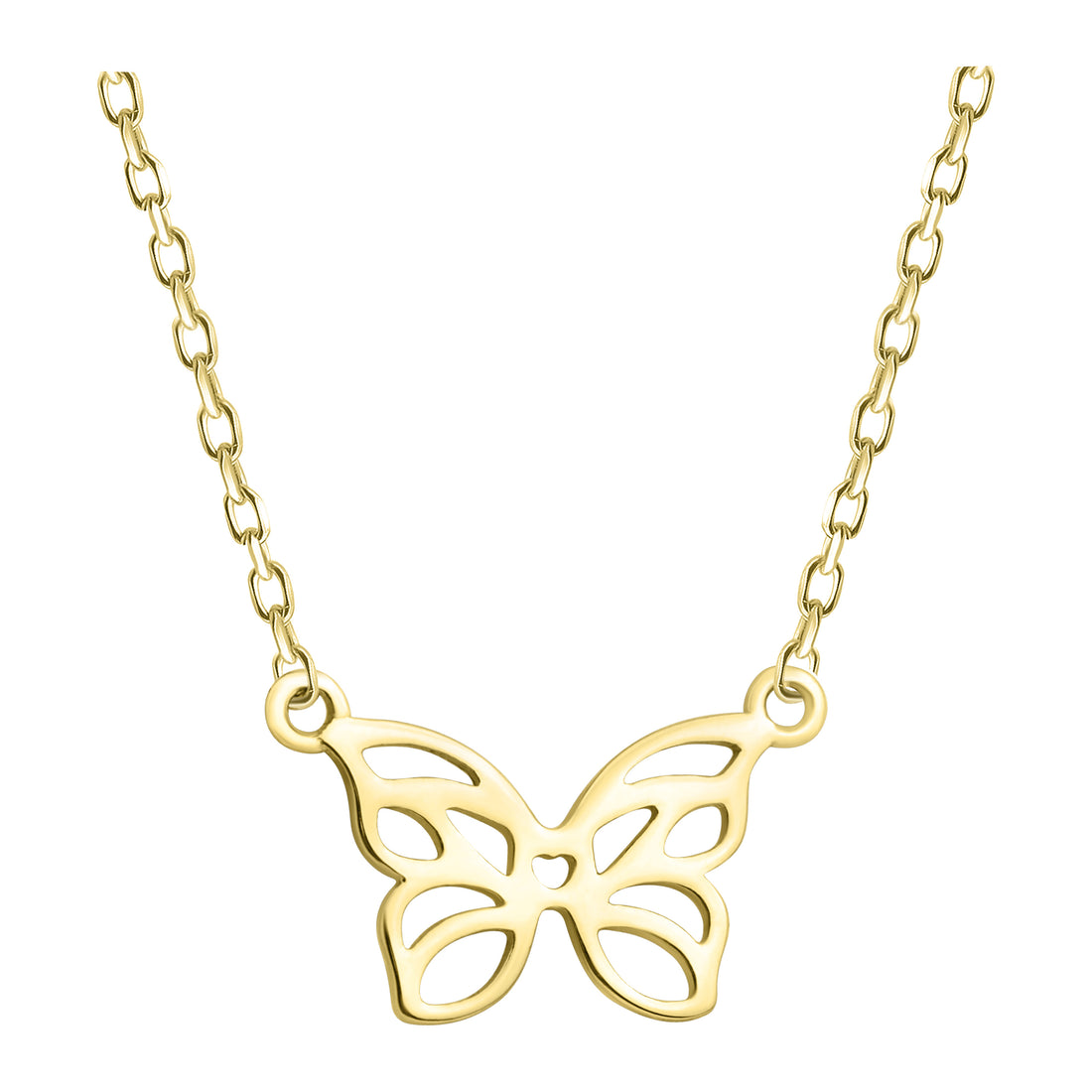 Hauptansicht von Schmetterling Halskette in 925 Silber von Sofia Milani - N0573
