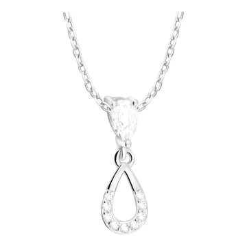 Hauptansicht von Oval Halskette in 925 Silber von Sofia Milani - N0574