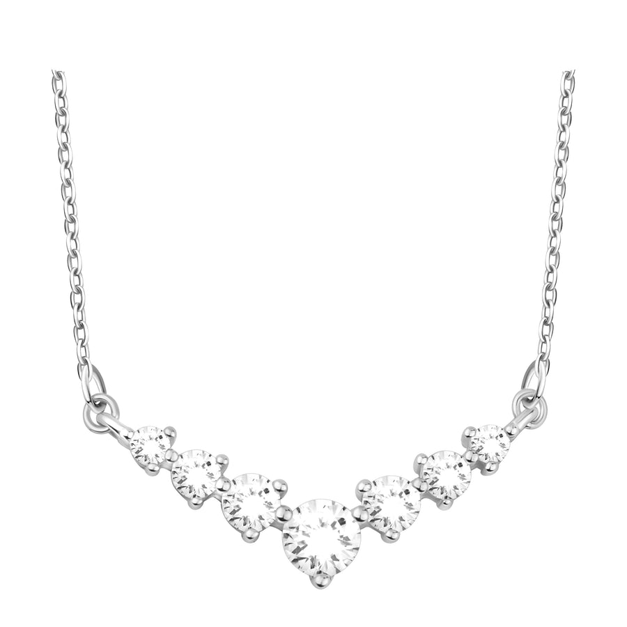 Hauptansicht von Zirkonia Halskette in 925 Silber von Sofia Milani - N0586