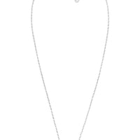 Vollansicht von Ornament Kreis Halskette in 925 Silber von Sofia Milani - N0594