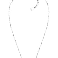 Vollansicht von Unendlich Herzschlag Halskette in 925 Silber von Sofia Milani - N0598