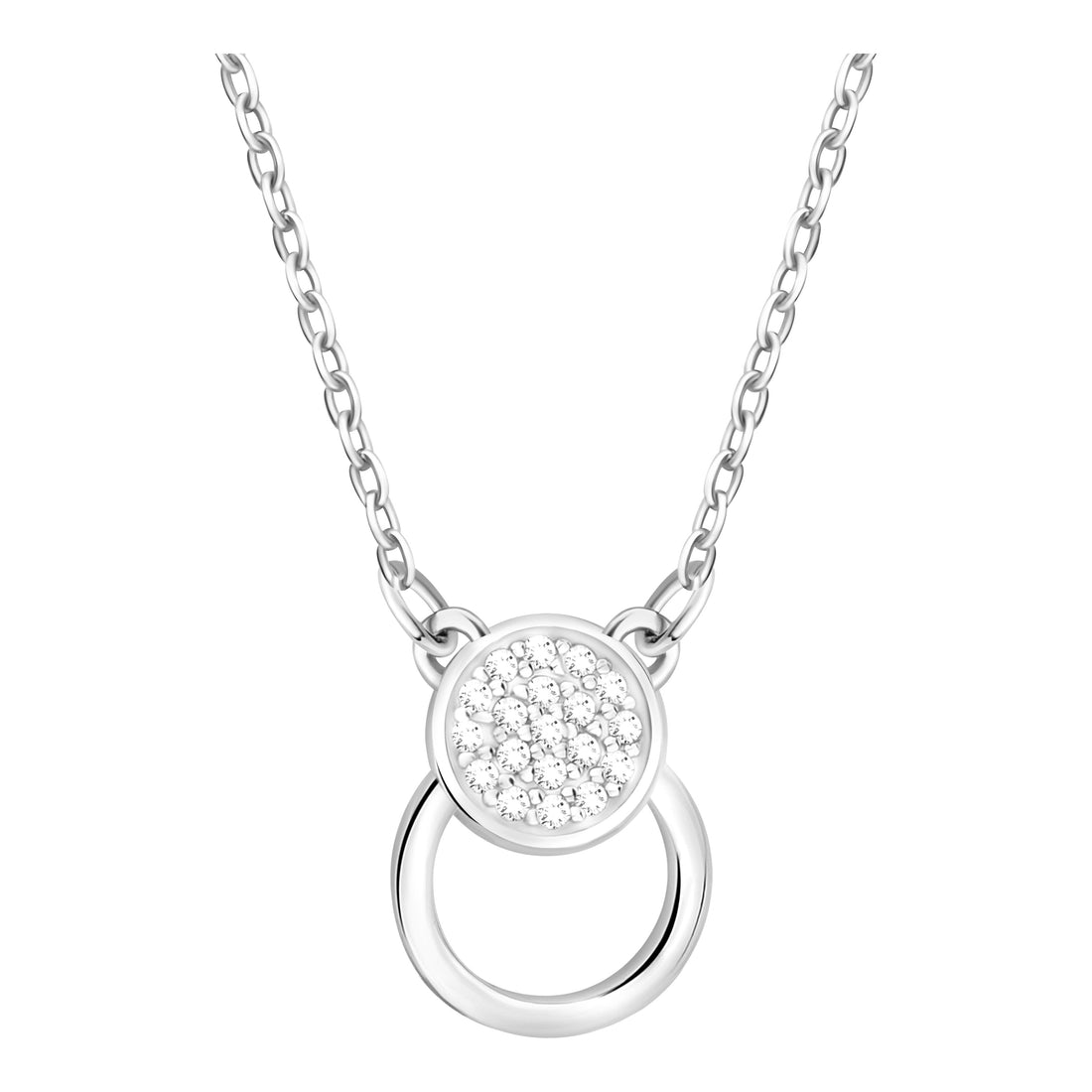Hauptansicht von Kreis Halskette in 925 Silber von Sofia Milani - N0610