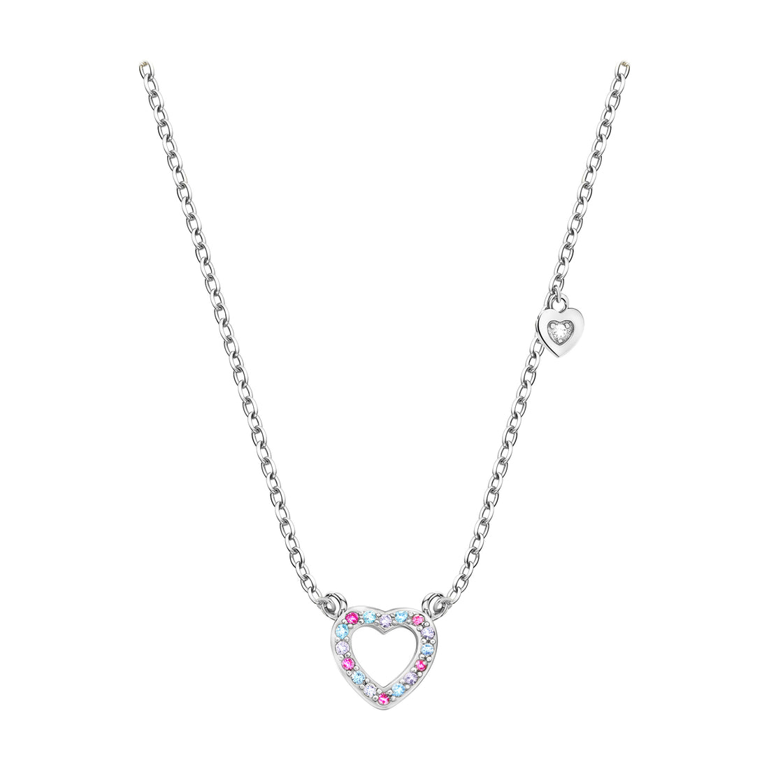 Hauptansicht von Herz Halskette in 925 Silber von Sofia Milani - N0652