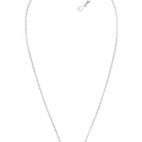 Vollansicht von Doppeltes Herz Halskette in 925 Silber von Sofia Milani - N0664