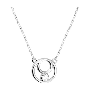 Hauptansicht von Kreise Halskette in 925 Silber von Sofia Milani - N0672