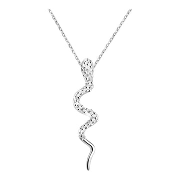 Hauptansicht von Schlangen Halskette in 925 Silber von Sofia Milani - N0680