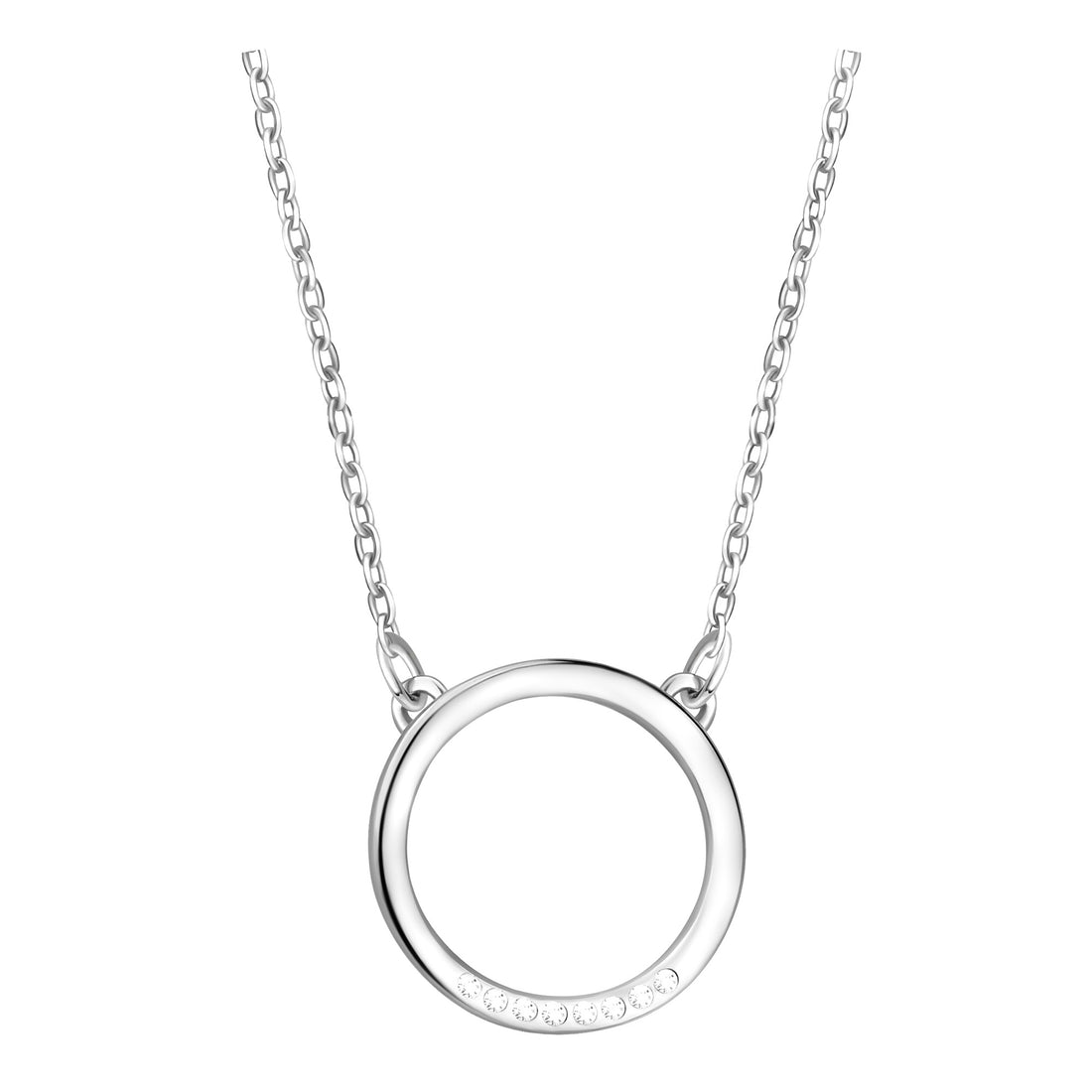 Hauptansicht von Kreis Halskette in 925 Silber von Sofia Milani - N0688