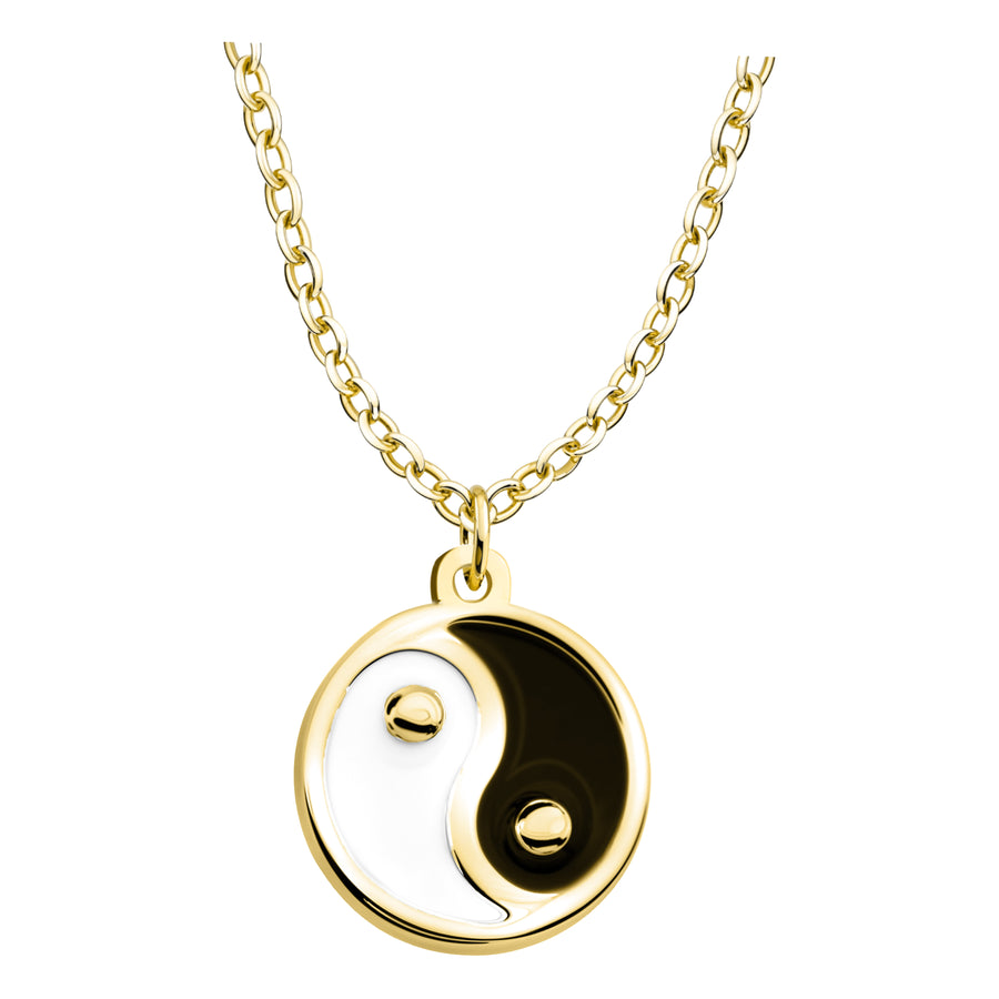 Hauptansicht von Yin und Yang Halskette in 925 Silber von Sofia Milani - N0699
