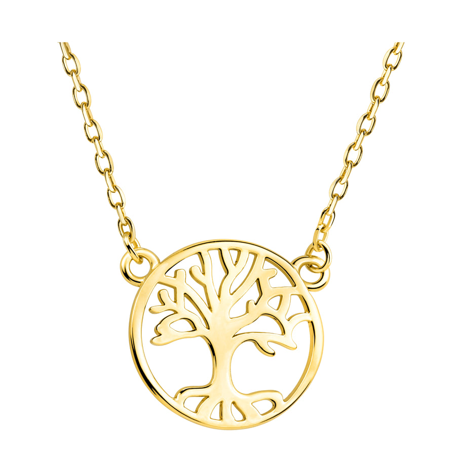 Hauptansicht von Kreis Baum Halskette in 925 Silber von Sofia Milani - N0705