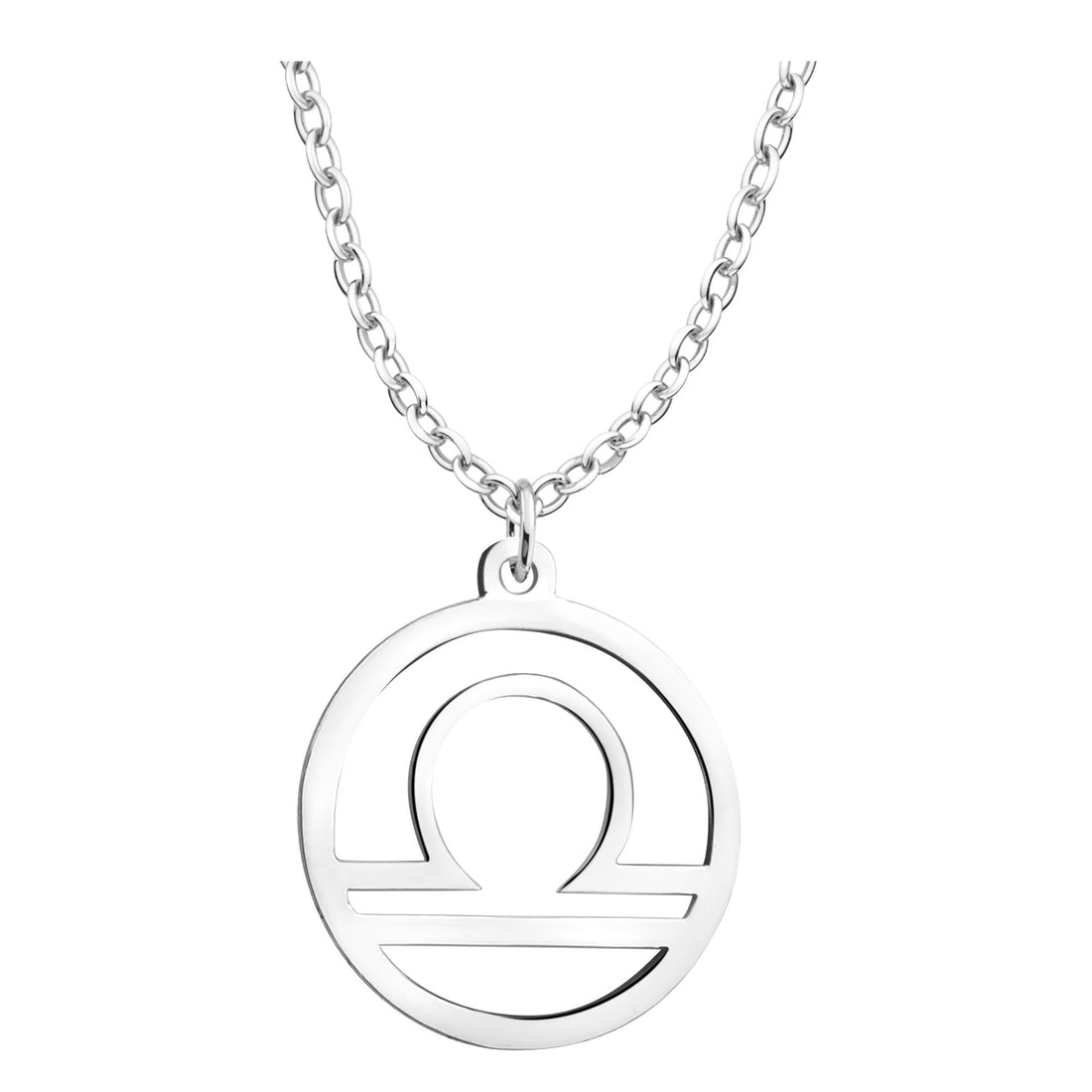 Hauptansicht von Waage Sternzeichen Halskette in 925 Silber von Sofia Milani - N0734