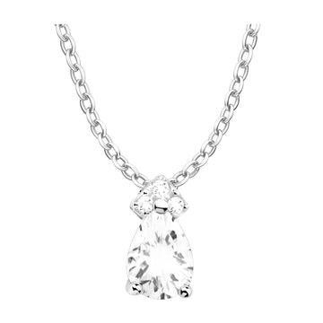 Hauptansicht von Zirkonia Halskette in 925 Silber von Sofia Milani - N0746