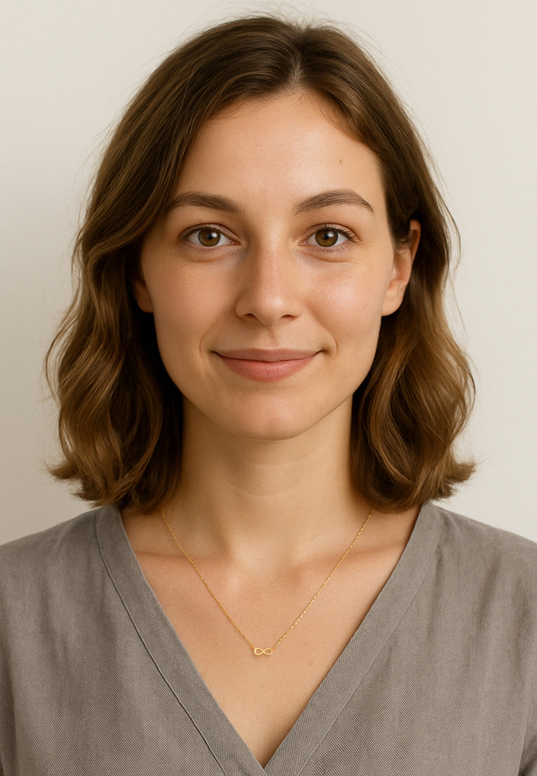 Modelansicht von Unendlich Infinity Halskette in 925 Silber von Sofia Milani - N0756