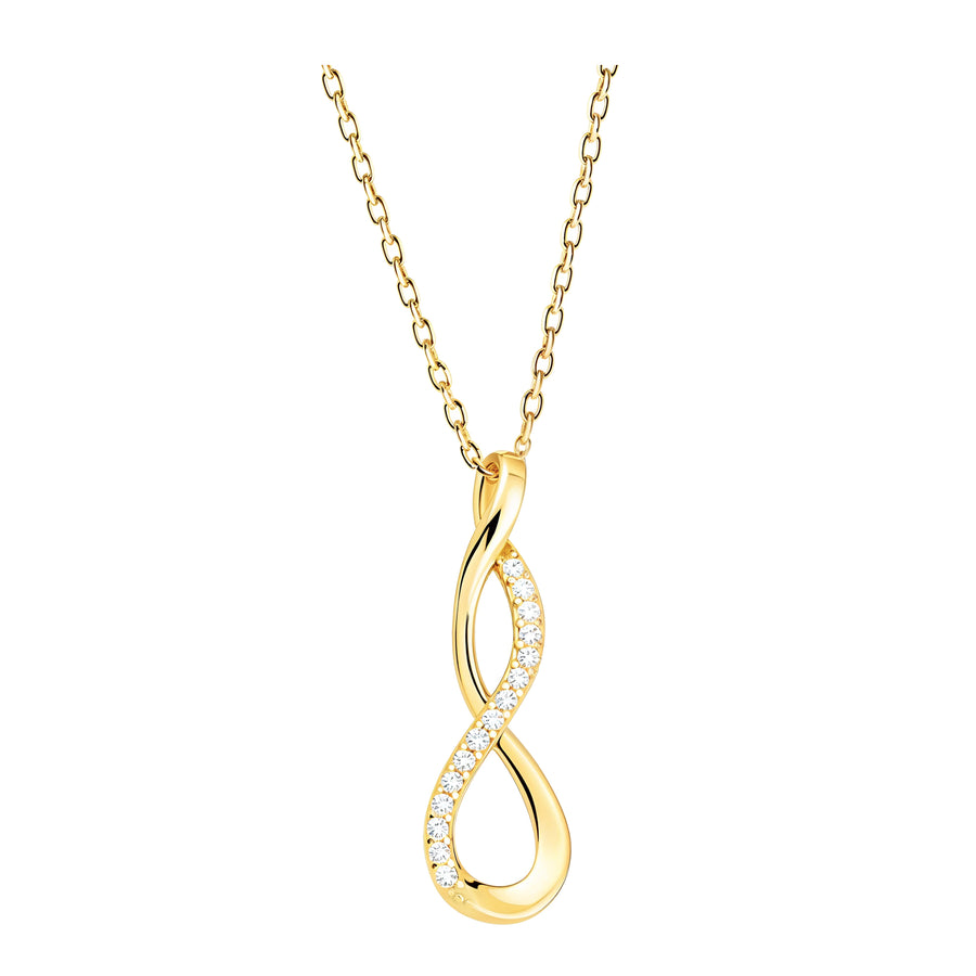 Hauptansicht von Unendlich Infinity Halskette in 925 Silber von Sofia Milani - N0758