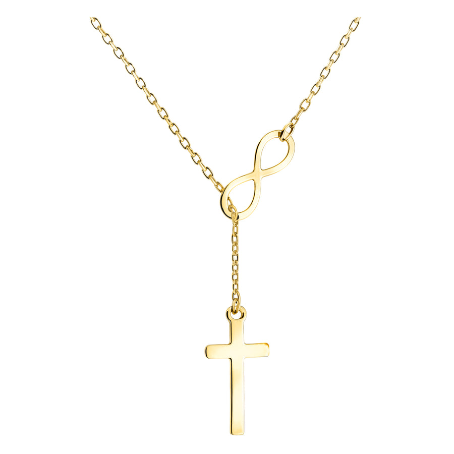 Hauptansicht von Kreuz Halskette in 925 Silber von Sofia Milani - N0767