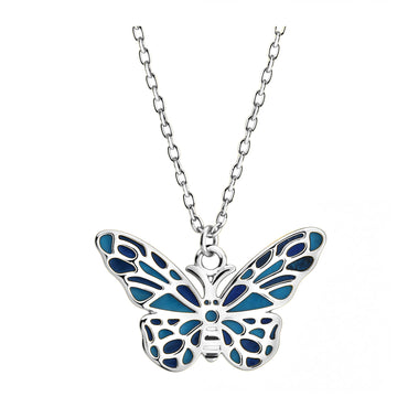Hauptansicht von Schmetterling Halskette in 925 Silber von Sofia Milani - N0788