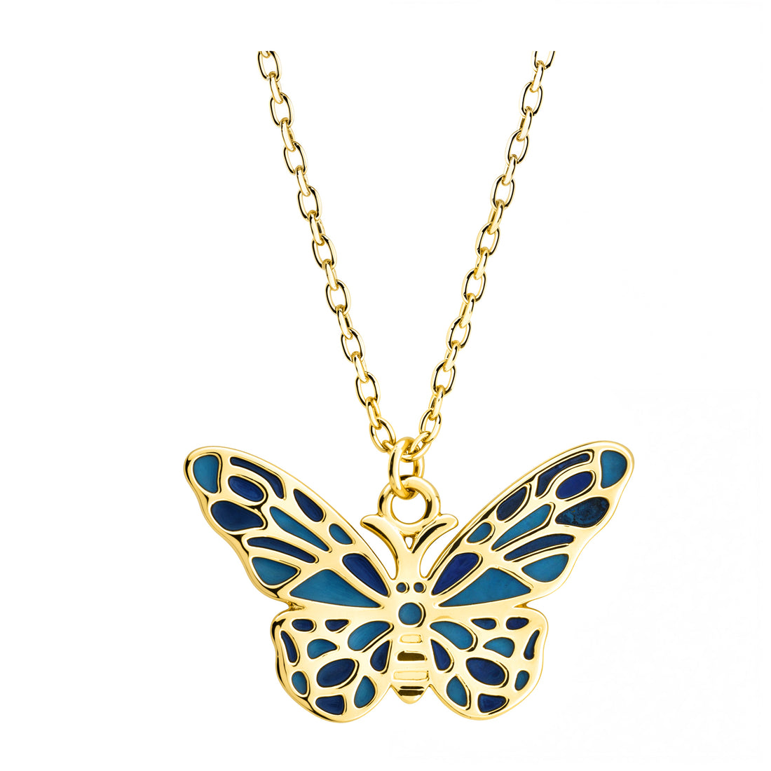 Hauptansicht von Schmetterling Halskette in 925 Silber von Sofia Milani - N0789