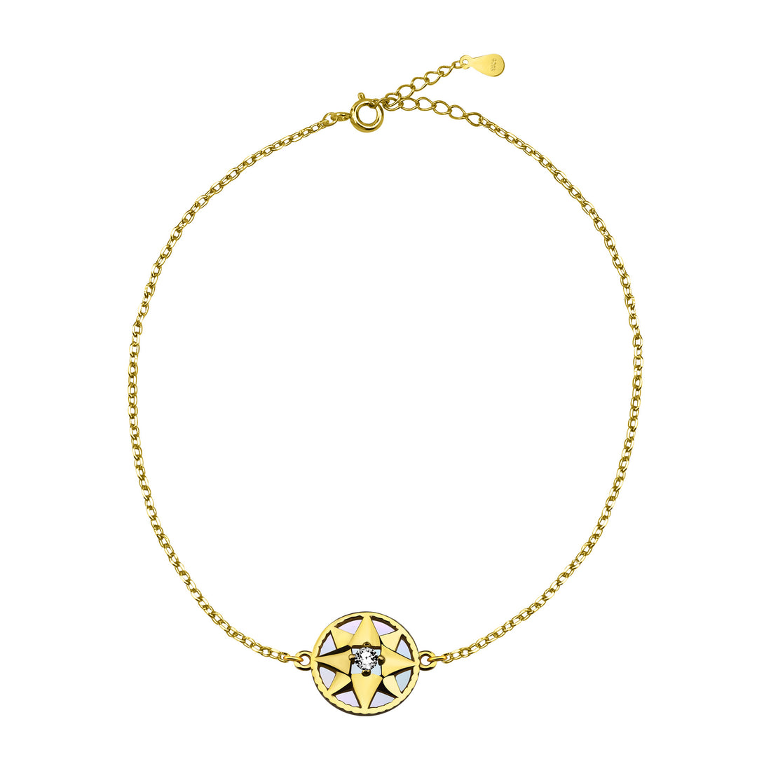 Stern Armband in 925 Silber