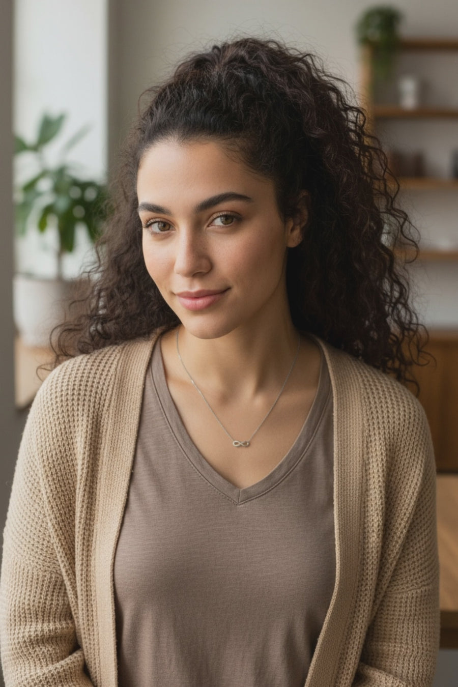 Unendlich Halskette in 925 Silber