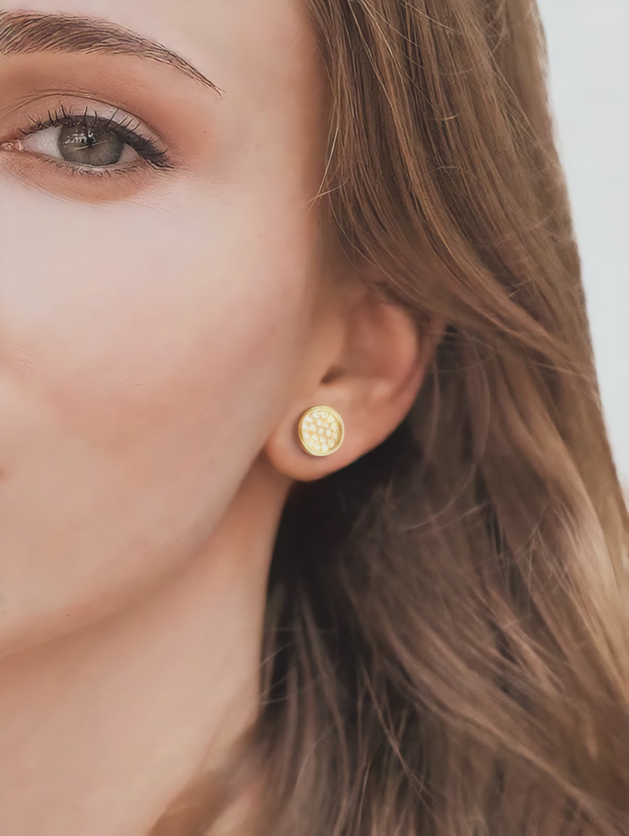 Video von Kreis Ohrstecker in 925 Silber von Sofia Milani