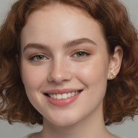 Stern Ohrstecker in 925 Silber