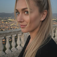 Stern Ohrstecker in 925 Silber