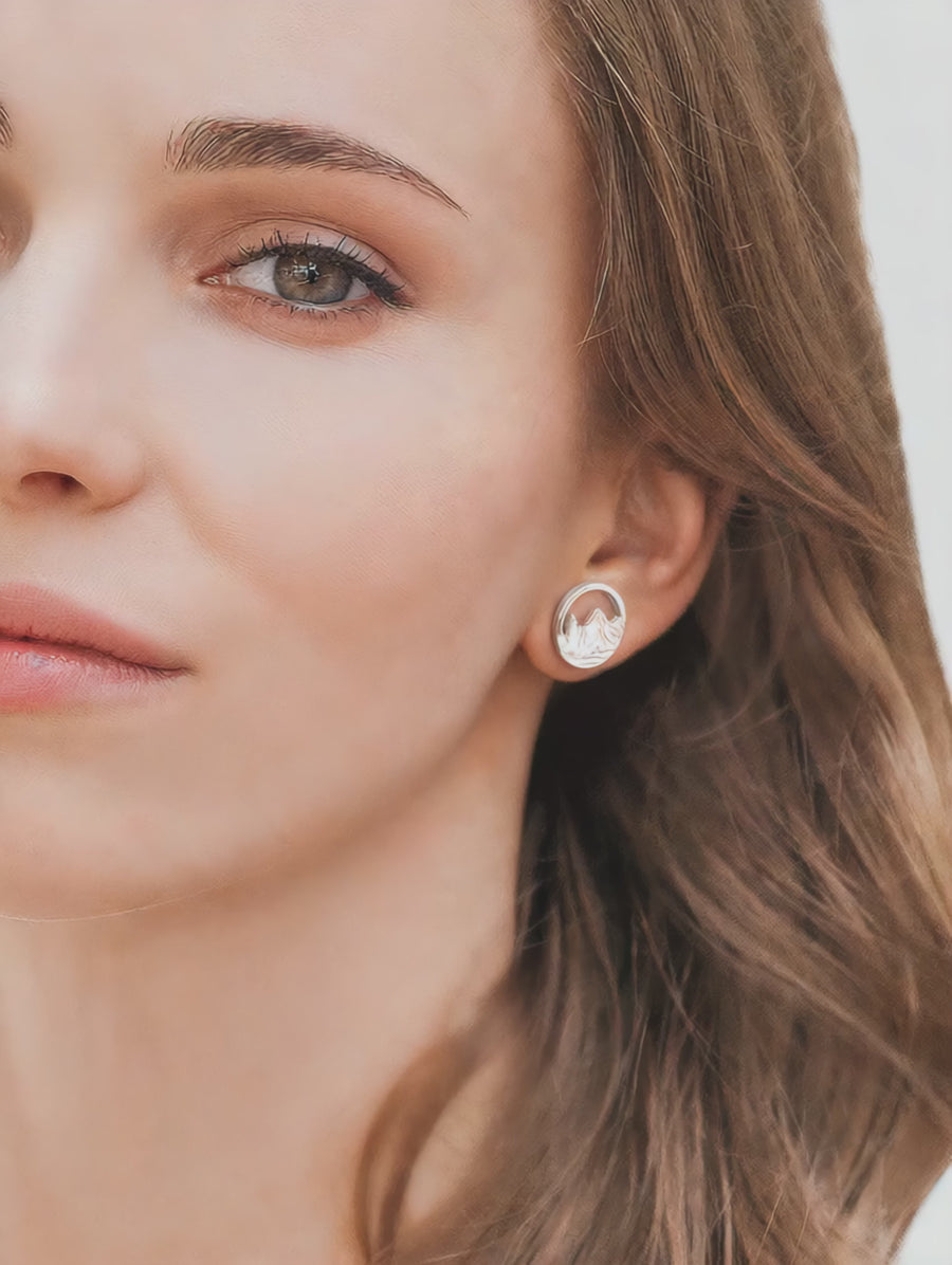 Video von Berg Ohrstecker in 925 Silber von Sofia Milani