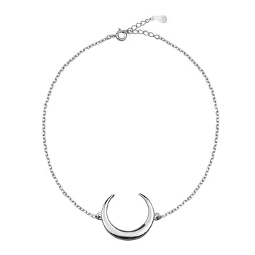 Mond Armband in 925 Silber