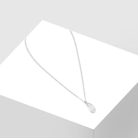 Displayansicht von Zirkonia Halskette in 925 Silber von Sofia Milani - N0604