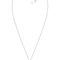 Vollansicht von Achtel Musik Note Halskette in 925 Silber von Sofia Milani - N0628
